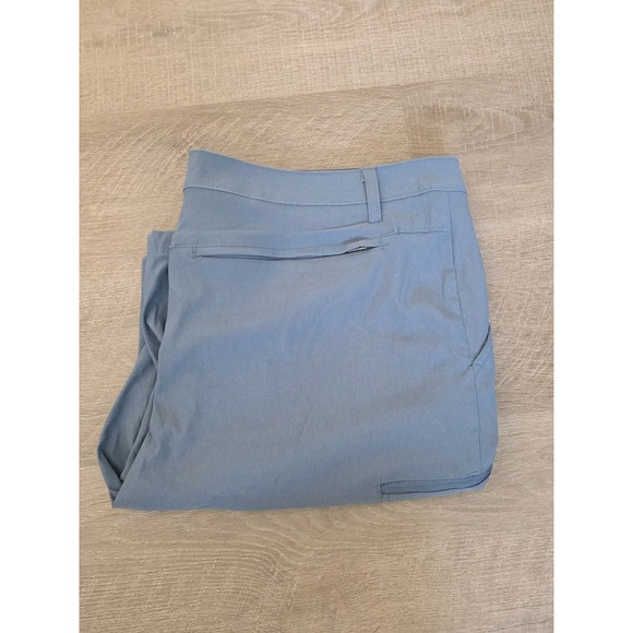 Weatherproof Other - Weatherproof Vintage Mens Shorts 40 Gray Nylon‎ Spandex Pockets Stretch Zip